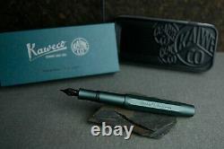 Kaweco AL Sport Fountain Pen Limited Edition Midnight Green, Fine Nib