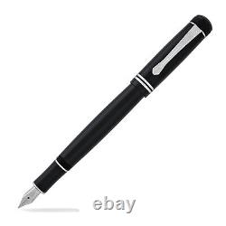 Kaweco Dia 2 Fountain Pen in Black with Chrome Trim Broad Point NEW -Germany