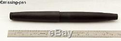 LAMY 2000 Piston Fountain Pen in Black model 01 with 14 k Gold Nib