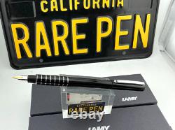 LAMY ACCENT BLACK DIAMOND Fountain Pen 14K Broad nib MINT BOXED