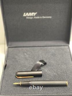 LAMY Imporium Fountain Pen (Black) 14k Extra Fine Gold Nib Brand New With Box