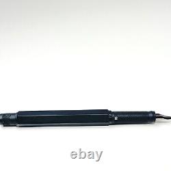 LEVENGER ROTRING 600 FOUNTAIN PEN BOLD NIB Engraved Letters Black