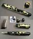 Luxor Ladies Fountain Pen Black And Pearl 1930ties Nm Cond #