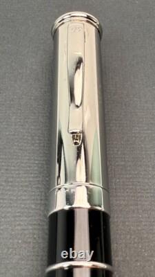 Laban Ring Black Rollerball Fountain Pen Medium Nib (no Box/papers)