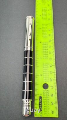 Laban Ring Black Rollerball Fountain Pen Medium Nib (no Box/papers)