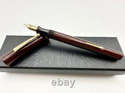 Lakeside Woodgrain Fountain Pen M 14k Flex