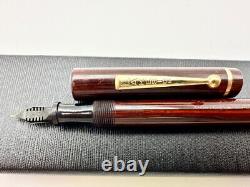 Lakeside Woodgrain Fountain Pen M 14k Flex