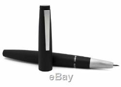 Lamy 001 2000 Black Extra Fine (EF) Gold Nib Fountain Pen 4000017