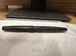 Lamy 2000 Fine Nib Fountain Pen, Black Makrolon- Barely Used, Box, Papers