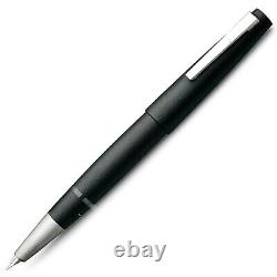 Lamy 2000 Fountain Pen, Black, Extra-Fine Nib (L01-EF) 4000017