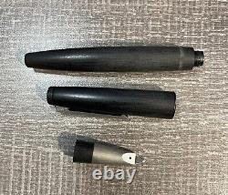 Lamy 2000 Fountain Pen Black FINE Nib Piston EXCELLENT