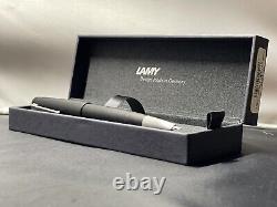 Lamy 2000 Matte Black Fountain Pen Fine Great Fathers Day Gift