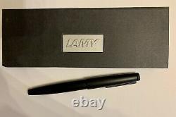 Lamy 2000 fountain pen, fine nib