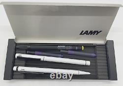 Lamy CP-1 White Black Fountain Pen 585 F. 5mm Mech Pencil W. Germany M50 Hi