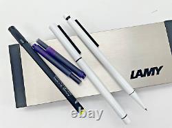 Lamy CP-1 White Black Fountain Pen 585 F. 5mm Mech Pencil W. Germany M50 Hi