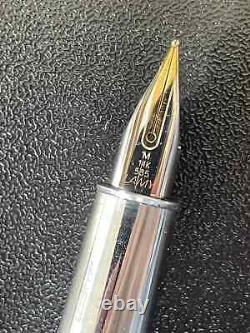 Lamy Scala Fountain Pen Piano Black Medium 14K Gold Nib Orig. Box M studio 585