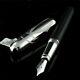 Limited Edition Cartier Leather Logo Fountain Pen