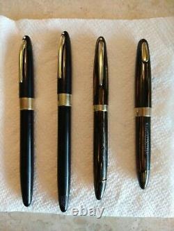 Lot of 4 Vintage Sheaffer's Fountain Pens