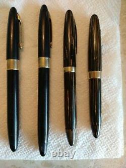 Lot of 4 Vintage Sheaffer's Fountain Pens