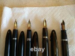 Lot of 4 Vintage Sheaffer's Fountain Pens