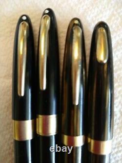 Lot of 4 Vintage Sheaffer's Fountain Pens