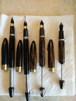 Lot of 4 Vintage Sheaffer's Fountain Pens