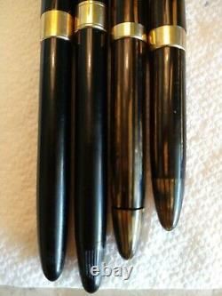 Lot of 4 Vintage Sheaffer's Fountain Pens