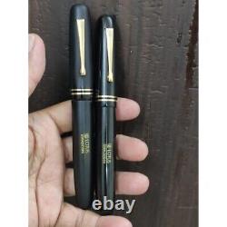 Lotus Swadeshi Fountain Pen in Black Ebonite with Jowo#6