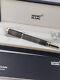 Luxurious Montblanc Starwalker Fountain Pen Black Check Body Black Ink Used