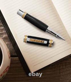 Luxury Fountain Pen Pitchman Closer Jet Black Fountain Pen Men's Pens