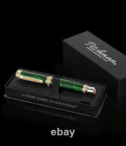 Luxury Fountain Pen Pitchman Closer Jet Black Fountain Pen Men's Pens