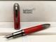 Luxury Montblanc Great Characters Enzo Ferrari Black Nib Edition Fountain Pen