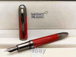 Luxury Montblanc Great Characters Enzo Ferrari Black Nib Edition Fountain Pen