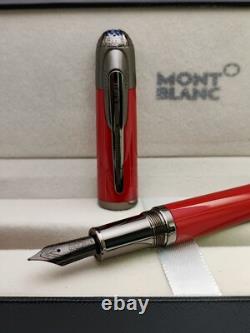 Luxury Montblanc Great Characters Enzo Ferrari Black Nib Edition Fountain Pen