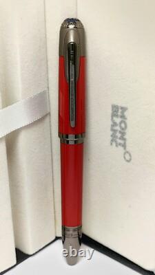 Luxury Montblanc Great Characters Enzo Ferrari Black Nib Edition Fountain Pen