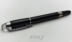 Luxury Montblanc Starwalker Black Body Fountain Pen Used Free Shipping