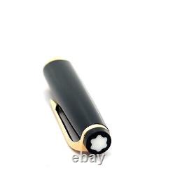 MONTBLANC 18C Gold 750 MEISTERSTUCK No. 14 Piston Fountain Pen Black