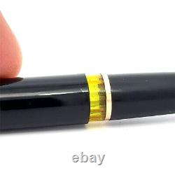 MONTBLANC 18C Gold 750 MEISTERSTUCK No. 14 Piston Fountain Pen Black