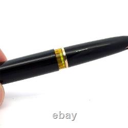 MONTBLANC 18C Gold 750 MEISTERSTUCK No. 14 Piston Fountain Pen Black