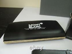 MONTBLANC FOUNTAIN PEN 149 14k NIB #4810 INK Bottle and carry pouch