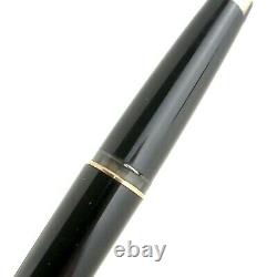 MONTBLANC Fountain Pen Black 14K 585 Nib Vintage Cartridge Filler