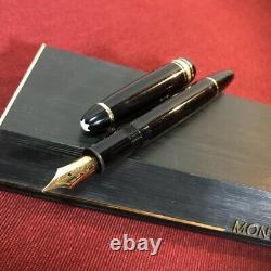 MONTBLANC Fountain Pen Black Nib 14K