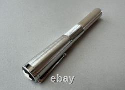 MONTBLANC Gandhi Steel Fountain Pen 0.5mm New Collectible Writing Instrument