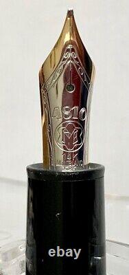 MONTBLANC MEISTERSTÜCK LEGRAND FOUNTAIN PEN, BLACK ENAMEL With GOLD, MEDIUM NIB