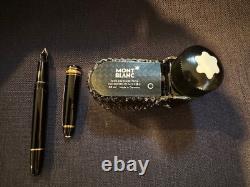 MONTBLANC Meisterstuck / 14K 585 Gold Nib 4810 Fountain Pen + Black Ink