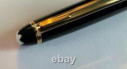 MONTBLANC Meisterstuck 4810 in Black with 2-tone 14K F nib