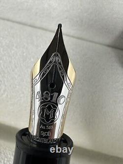 MONTBLANC Meisterstuck Le-Grand 146 Black Fine Nib (F) Fountain Pen 13660