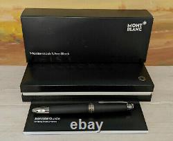 MONTBLANC Meisterstuck Ultra Black Classique 145 Fountain Pen, NOS