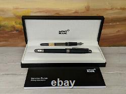 MONTBLANC Meisterstuck Ultra Black Classique 145 Fountain Pen, NOS