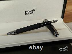 MONTBLANC Meisterstuck Ultra Black Classique 145 Fountain Pen, NOS